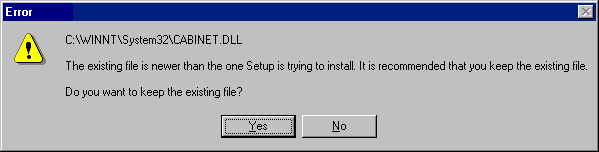 choose old dll