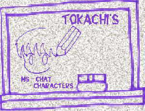 Tokachi's MS Chat Characters